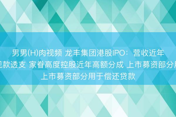 男男(H)肉视频 龙丰集团港股IPO:营收近年大增却终年现款透支 家眷高度控股近年高额分成 上市募资部分用于偿还贷款