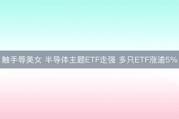 触手辱美女 半导体主题ETF走强 多只ETF涨逾5%