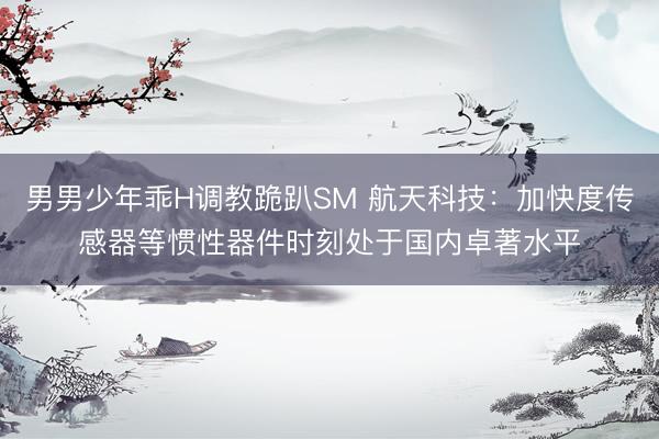 男男少年乖H调教跪趴SM 航天科技：加快度传感器等惯性器件时刻处于国内卓著水平